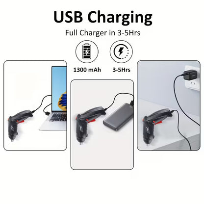 MINIDESTORNILLADOR INALÁMBRICO 47 PIEZAS