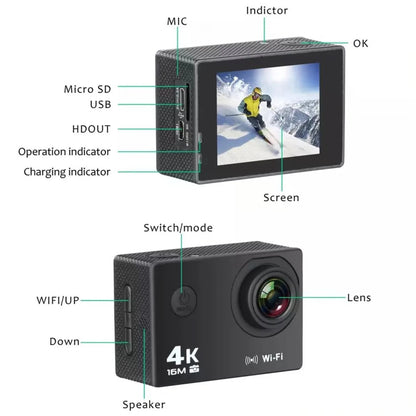 Cámara GoPro Acuática Ultra HD 4K