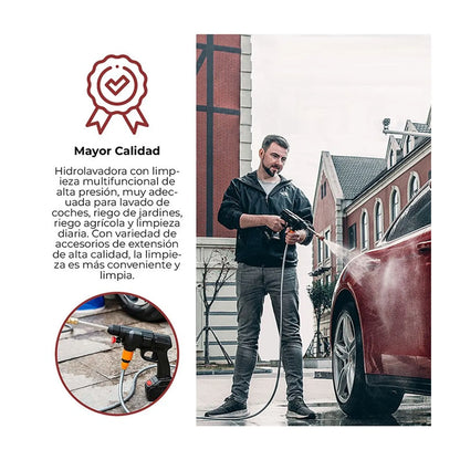HIDROLAVADORA PORTÁTIL 48V
